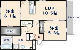 セントコリーヌE棟の物件間取画像